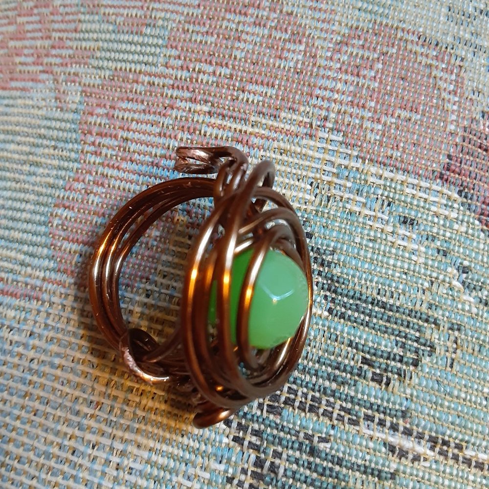 Rustic Wrapped Ring - image 3